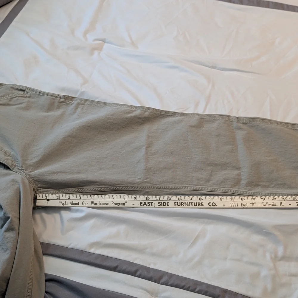 Carhartt Men’s Tan Relaxed Fit Utility Work Pants 38x30 Cotton Stretch